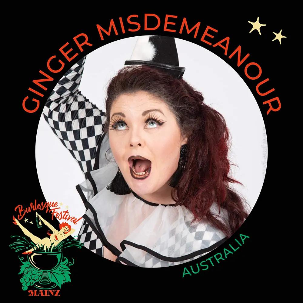 Burlesque Festival Mainz 2025 – Ginger Misdemeanour