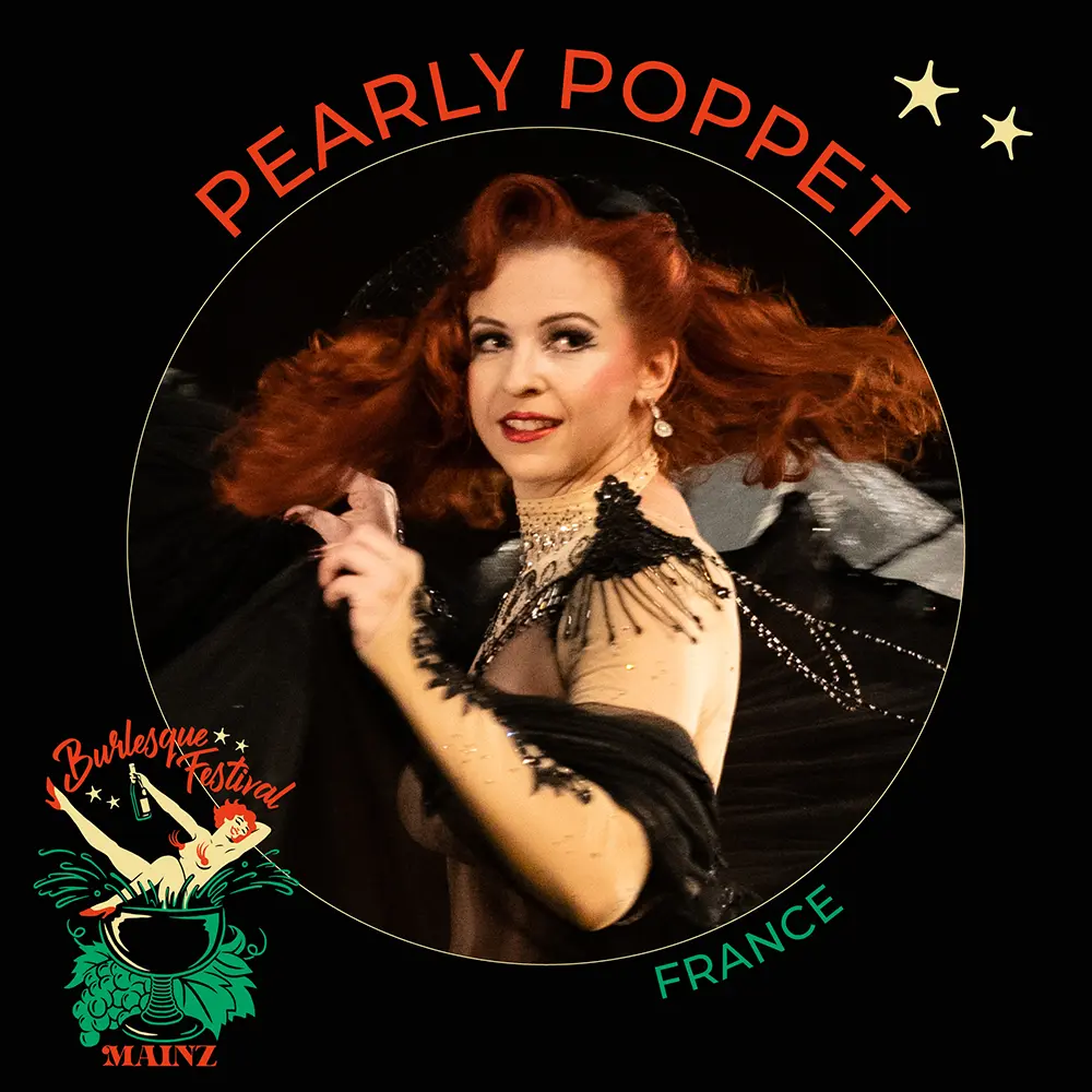 Burlesque Festival Mainz 2025 – Pearly Poppet