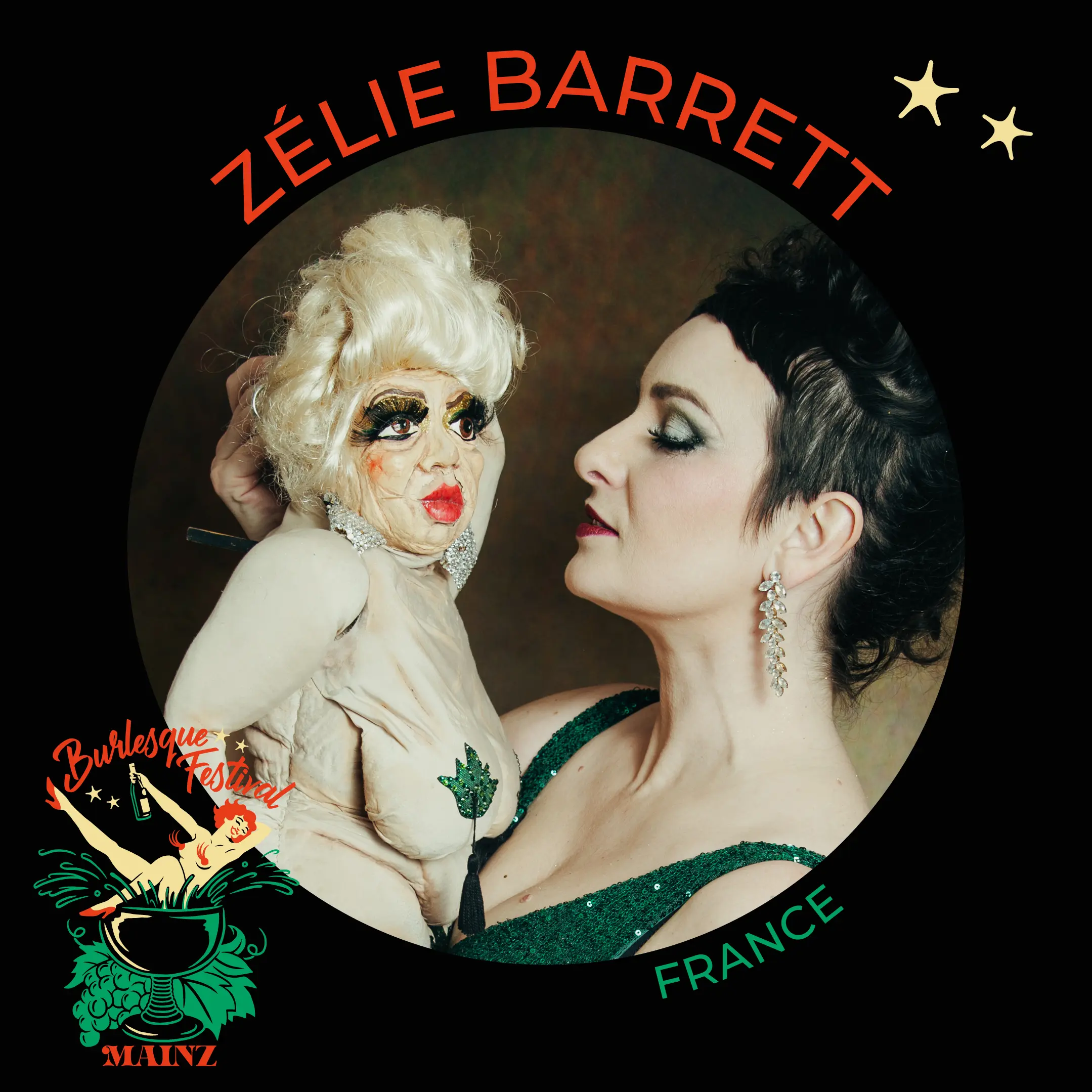 Burlesque Festival Mainz 2025 – Zelie Barrett