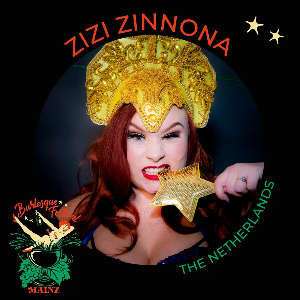 Burlesque Festival Mainz 2025 – Zizi Zinnona