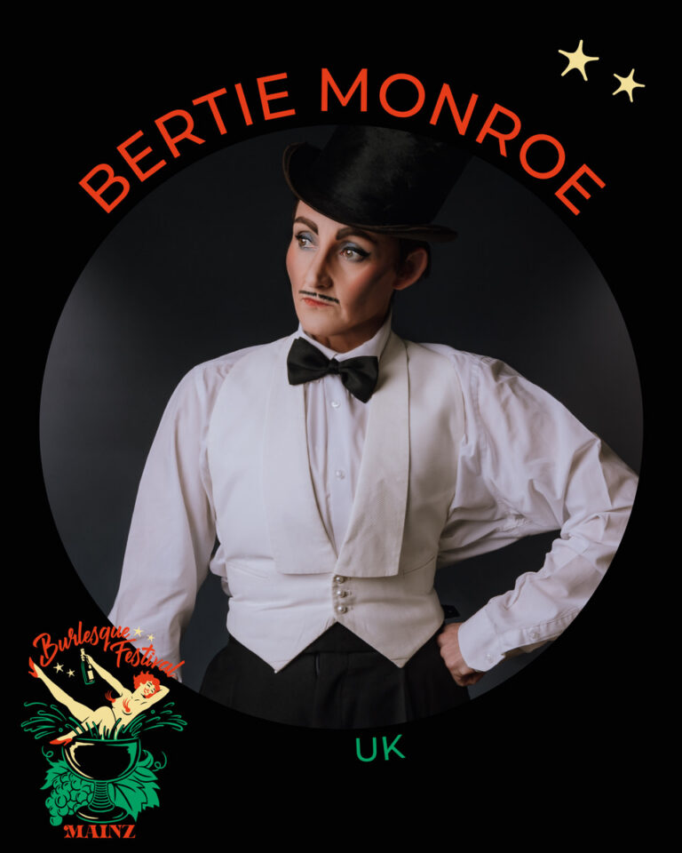 Bertie Monroe – Burlesque Performer – UK