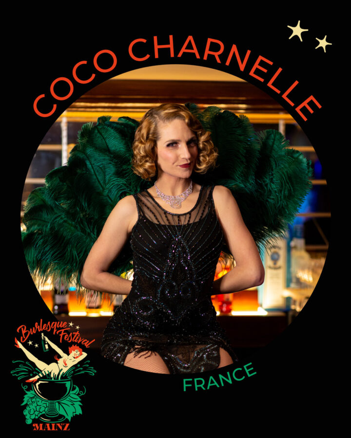 Coco Charnelle – Burlesque Performer – France