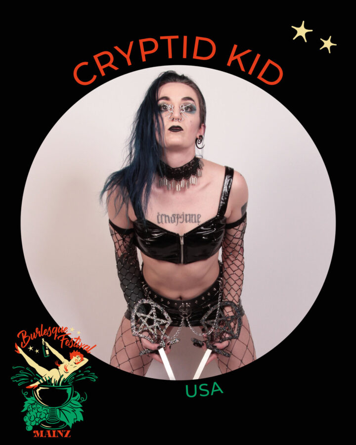 Cryptid Kid – Burlesque Performer – USA