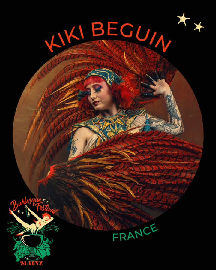 Kiki Beguin – Burlesque Performer – France