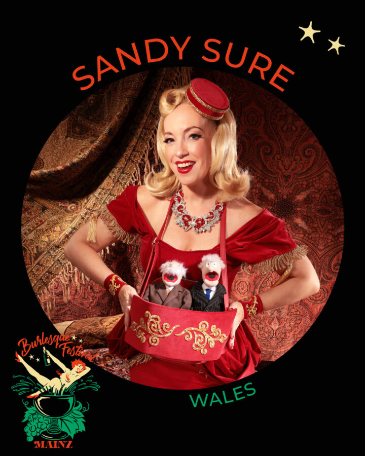 Sandy Sure – Burlesque Performer – Wales