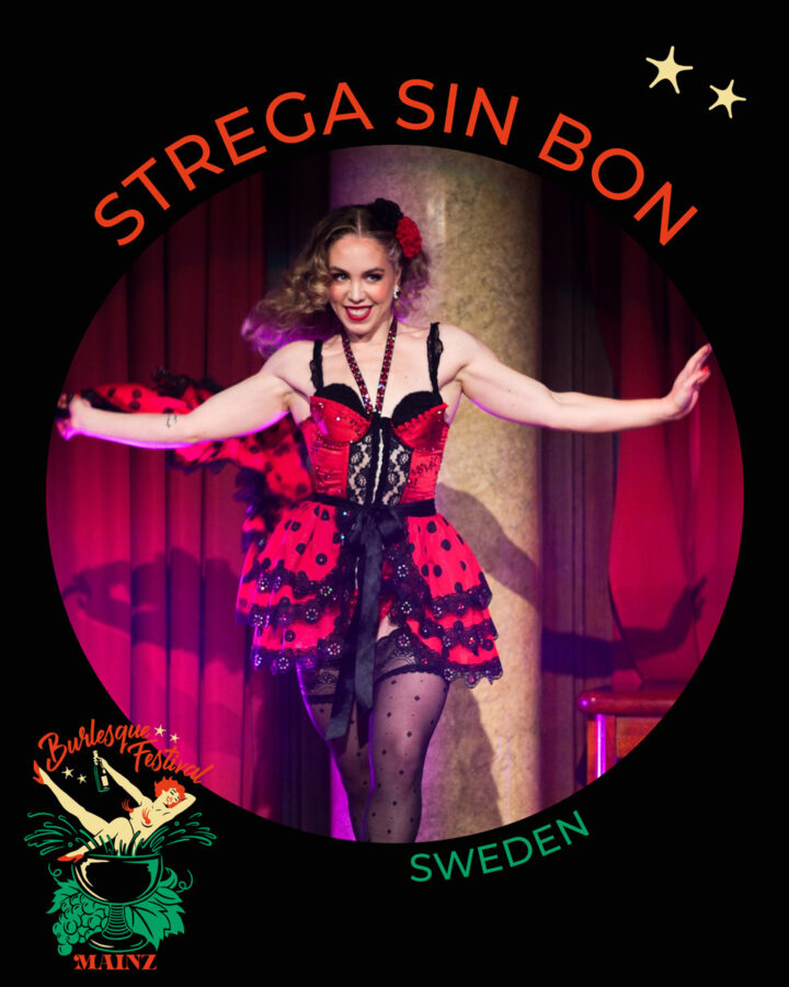 Strega sin Bon – Burlesque Performer – Sweden