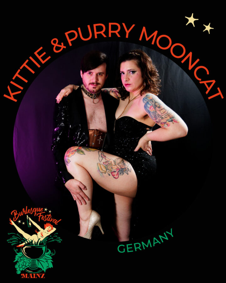 Kittie & Purry Mooncat – Burlesque Performers from Germany