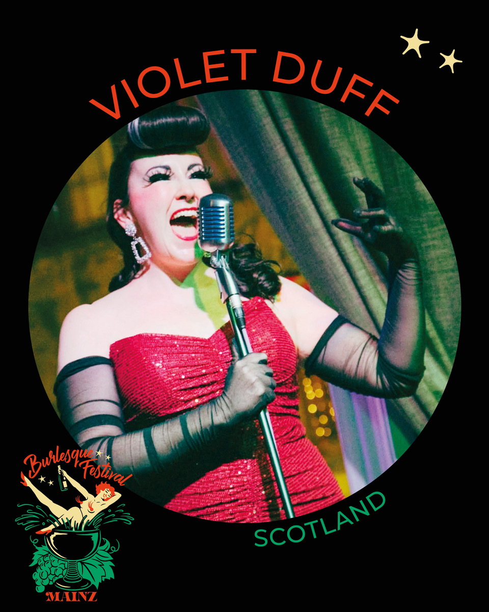 Violet Duff – Burlesque Performer from Scotland