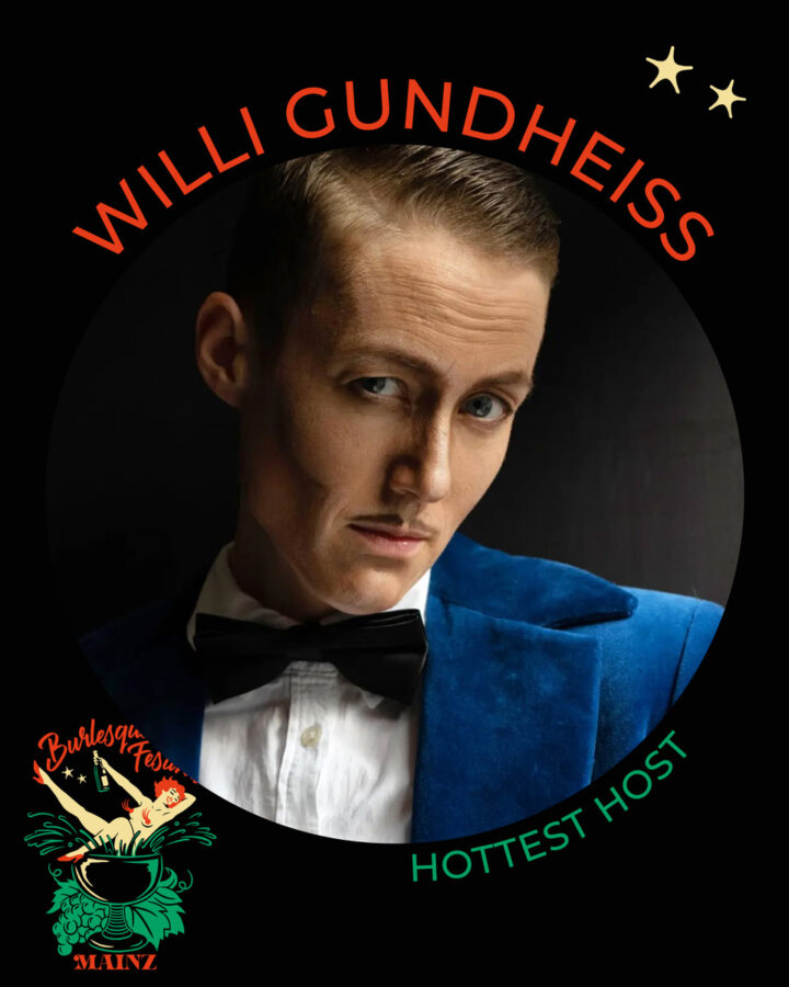 Will Gundheiss “Host“ at Burlesque Festival Mainz